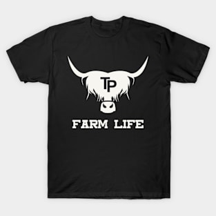 Tom Pemberton Merch Farm Life Logo T-Shirt